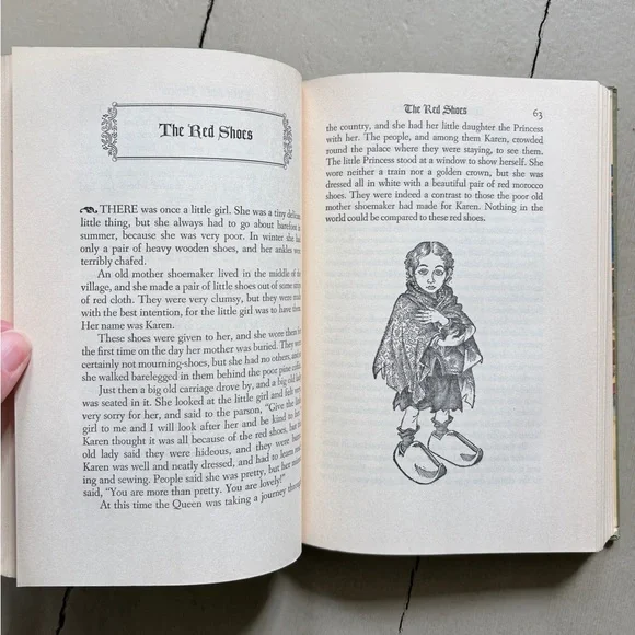 Vintage Andersen's Fairy Tales Snow Queen King's Daughter Castle Arthur Szyk - Picture 7 of 10